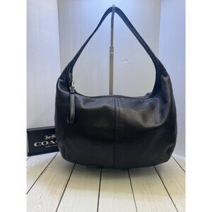 Vintage Y2K Coach Black 9221 Ergo Leather Hobo Shoulder Bag Purse 13x11x4” VGUC